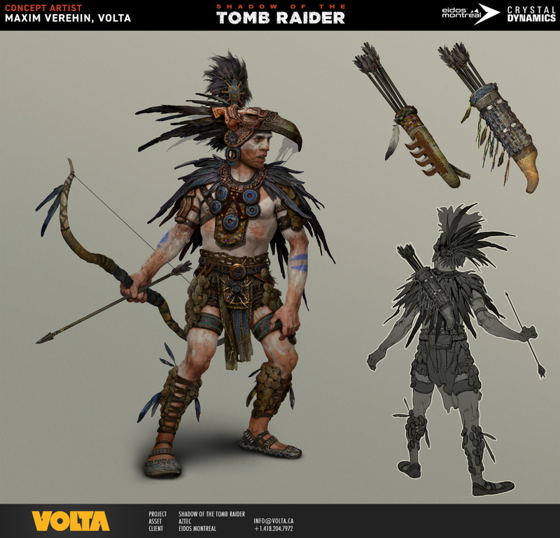 Illustration for article titled The Art Of Shadow Of The Tomb Raider